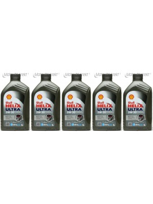 Shell Helix Ultra ECT C3 5W-30 PKW-Motoröl 5x 1l = 5 Liter