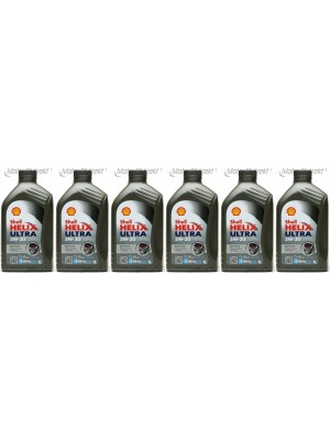 Shell Helix Ultra ECT C3 5W-30 PKW-Motoröl 6x 1l = 6 Liter