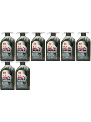 Shell Helix Ultra ECT C3 5W-30 PKW-Motoröl 8x 1l = 8 Liter