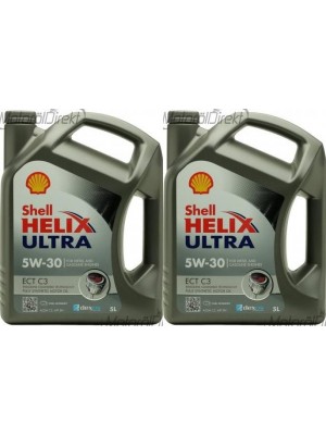 Shell Helix Ultra ECT C3 5W-30 PKW-Motoröl 2x 5 = 10 Liter