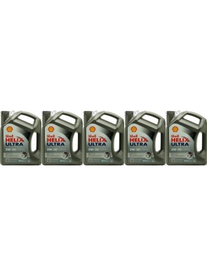 Shell Helix Ultra ECT C3 5W-30 PKW-Motoröl 5x 5 = 25 Liter