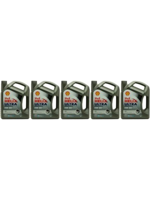 Shell Helix Ultra Professional AG 5W-30 Motoröl 5x 5 = 25 Liter