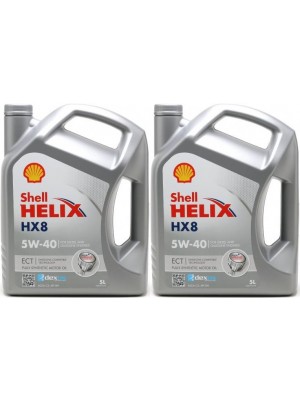 Shell Helix HX8 ECT 5W-40 Motoröl 2x 5 = 10 Liter