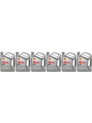 Shell Helix HX8 ECT 5W-40 Motoröl 6x 5 = 30 Liter