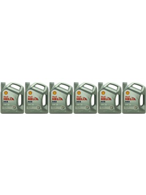 Shell Helix HX8 ECT C3 5W-30 Motoröl 6x 5 = 30 Liter
