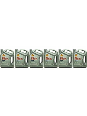 Shell Helix HX8 ECT C3 5W-30 Motoröl 6x 5 = 30 Liter