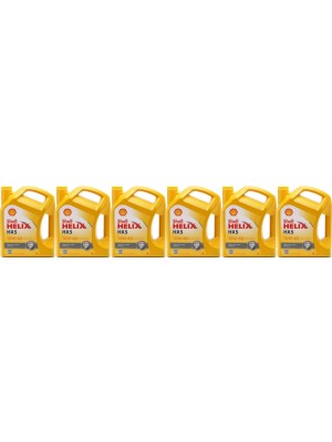 Shell Helix HX5 15W-40 Motoröl 6x 5 = 30 Liter