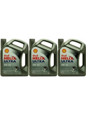 Shell Helix Ultra 5W-30 Motoröl 3x 5 = 15 Liter