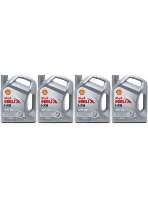 Shell Helix HX8 5W-40 Motoröl 4x 5 = 20 Liter