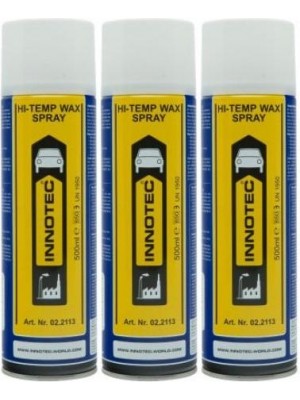 Innotec Hi-Temp Wax Spray Unterboden- & Hohlraumschutz dunkelbraun 3x 500ml