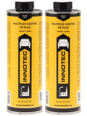 Innotec Multiflex Coating HS Plus Steinschlagschutz 1 L Schwarz 2x 1l = 2 Liter