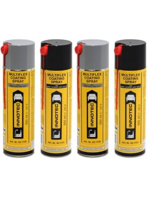 Innotec Multiflex Coating Spray Steinschlagschutz schwarz 2x 500ml