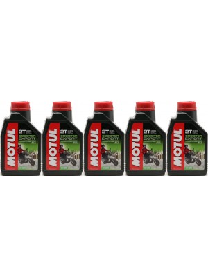 Motul Scooter Expert 2T teilsynthetisches Motorrad Motoröl 5x 1l = 5 Liter