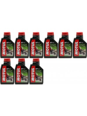 Motul Scooter Expert 2T teilsynthetisches Motorrad Motoröl 9x 1l = 9 Liter