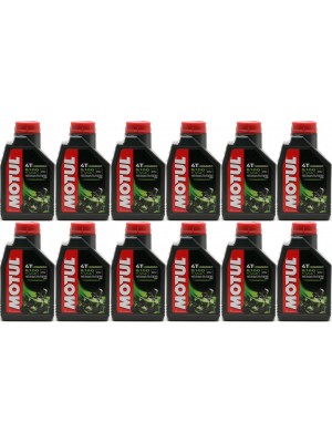 Motul 5100 ester 10W-40 4T Motorrad Motoröl 12x 1l = 12 Liter