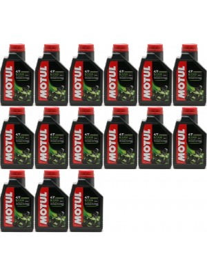 Motul 5100 ester 10W-40 4T Motorrad Motoröl 15x 1l = 15 Liter