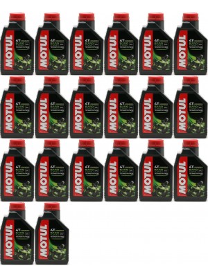 Motul 5100 ester 10W-40 4T Motorrad Motoröl 20x 1l = 20 Liter