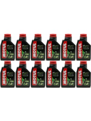 Motul 5100 ester 15W-50 4T Motorrad Motoröl 12x 1l = 12 Liter