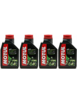 Motul 5100 ester 15W-50 4T Motorrad Motoröl 4x 1l = 4 Liter