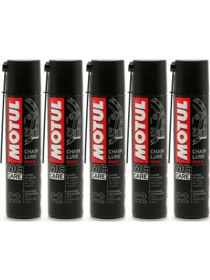 Motul C2 Chain Lube Road Kettenspray 5x 400 Milliliter