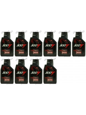 Motul 300V Factory Line Road Racing ESTER Core 10W-40 4T 10x 1l = 10 Liter