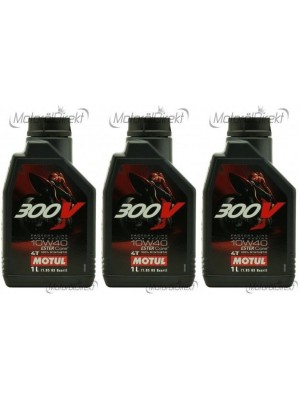 Motul 300V Factory Line Road Racing ESTER Core 10W-40 4T 3x 1l = 3 Liter