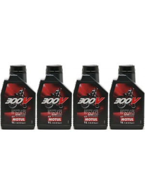 Motul 300V 4T Factory Line 5W40 Off Road Motorrad Motoröl 4x 1l = 4 Liter