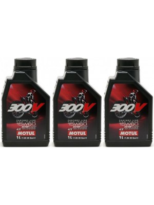 Motul 300V 4T Factory Line 15W60 Off Road Motorrad Motoröl 3x 1l = 3 Liter