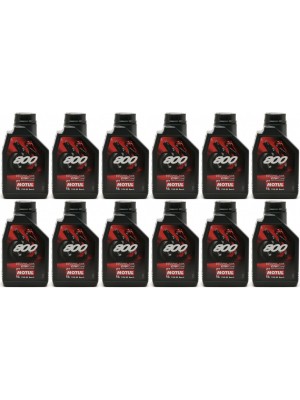 Motul 800 2T Factory Line Road Racing vollsynthetisches Motoröl 12x1l=12 Liter