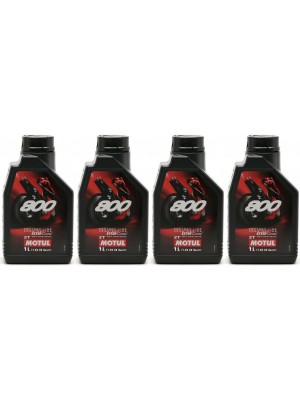 Motul 800 2T Factory Line Road Racing vollsynthetisches Motoröl 4x 1l = 4 Liter