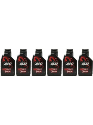 Motul 800 2T Factory Line Road Racing vollsynthetisches Motoröl 6x 1l = 6 Liter