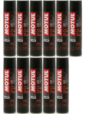 Motul A2 Air Filter Motorrad Oil Spray 11x 400 Milliliter