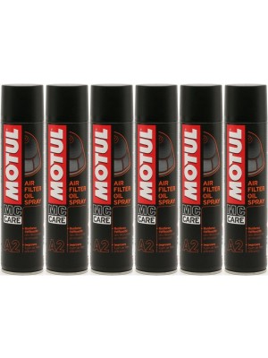 Motul A2 Air Filter Motorrad Oil Spray 6x 400 Milliliter