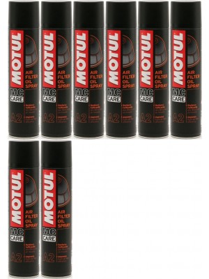 Motul A2 Air Filter Motorrad Oil Spray 8x 400 Milliliter