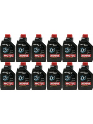 Motul Gearbox 80W-90 Motorrad Getriebeöl 12x 1l = 12 Liter