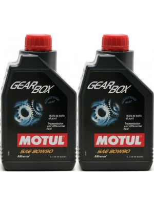 Motul Gearbox 80W-90 Motorrad Getriebeöl 2x 1l = 2 Liter