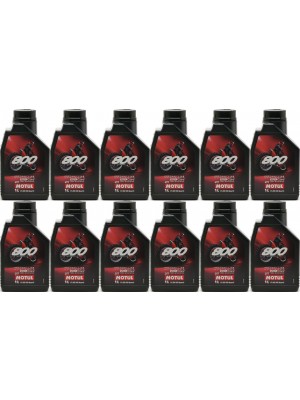 Motul 800 2T Factory Line Off Road vollsynthetisches Motoröl 12x 1l = 12 Liter