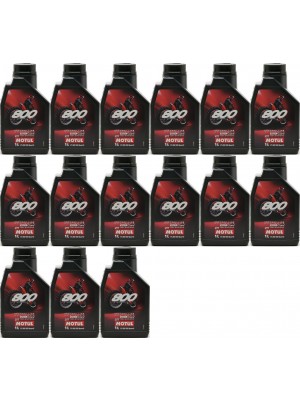 Motul 800 2T Factory Line Off Road vollsynthetisches Motoröl 15x 1l = 15 Liter