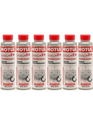 Motul Engine Clean Auto 6x 300 Milliliter