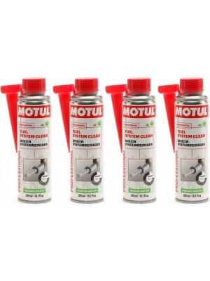 Motul Fuel System Clean Auto 4x 300 Milliliter