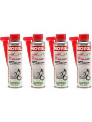 Motul Fuel System Clean Auto 4x 300 Milliliter