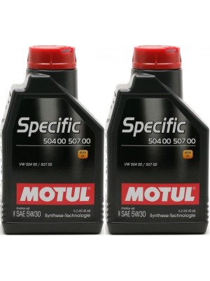 Motul Specific 5W-30 VW 504 00 - VW 507 00 Motoröl 2x 1l = 2 Liter