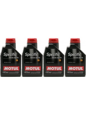 Motul Specific 5W-30 VW 504 00 - VW 507 00 Motoröl 4x 1l = 4 Liter