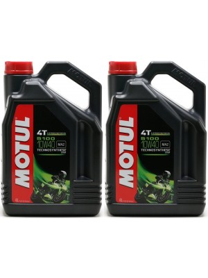 Motul 5100 ester 10W-40 4T Motorrad Motoröl 2x 4l = 8 Liter