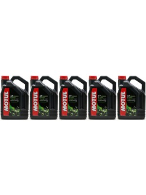 Motul 5100 ester 10W-40 4T Motorrad Motoröl 5x 4l = 20 Liter