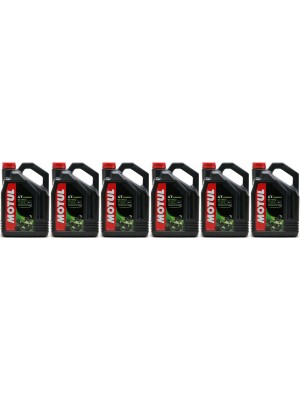 Motul 5100 ester 10W-40 4T Motorrad Motoröl 6x 4l = 24 Liter