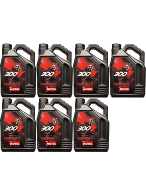 Motul 300V 4T Factory Line 5W-40 Off Road Motorrad Motoröl 7x 4l = 28 Liter