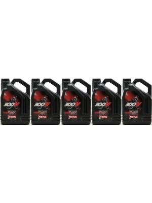 Motul 300V 4T Factory Line 15W-60 Off Road Motorrad Motoröl 5x 4l = 20 Liter