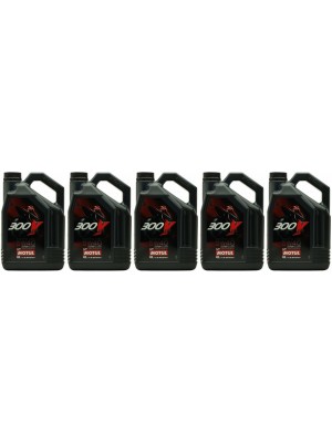 Motul 300V Factory Line Road Racing 5W-40 Motorrad Motoröl 5x 4l = 20 Liter