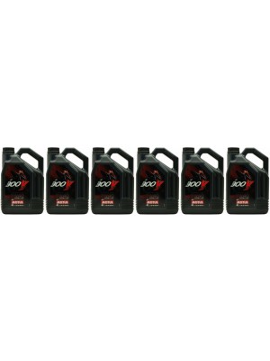 Motul 300V Factory Line Road Racing 5W-40 Motorrad Motoröl 6x 4l = 24 Liter